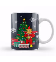 SuperTed Around The Christmas Tree Kupa Bardak Porselen