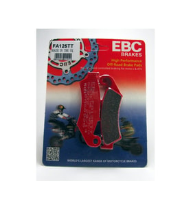 Ebc Fa125Tt 1990-1993 Honda NX 250 Uyumlu Ön Fren Balatası Karbon Balata