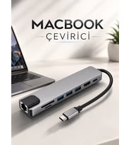 Northcity Çoklu Bağlantı Çevirici Adaptör Macbook 3 in 1 Type-C To HDMI USB 3.0