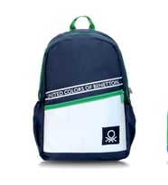 Benetton Sırt Çantası Okul Çantası Lacivert Kod:76030 Orijinal