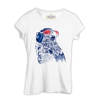 Kartal Beyaz Kadın Tshirt