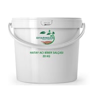 Diyarından Hatay Biber Salçası 20 Kg (Acı, Orta Tuzlu)