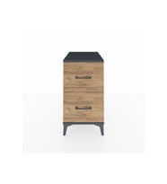 Kronos Komodin 2 Çekmeceli 44x59x80 Antrasit-Çam