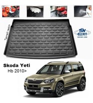 Skoda Yeti Bagaj Havuzu Paspası 2010 Sonrası