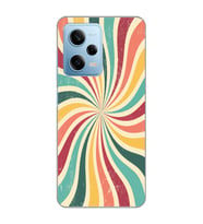 Redmi Note 12 Pro 5G Uyumlu Colorful Tasarımlı Şeffaf Telefon Kılıfı