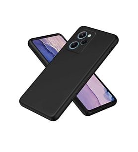 Poco X5 Pro 5G Nano içi Kadife Silikon - Siyah
