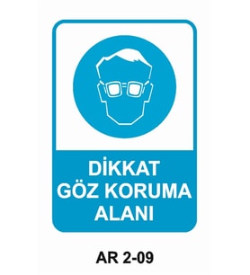GÖZLÜKSÜZ KESİM YAPMA İŞ GÜVENLİĞİ UYARI LEVHASI 1 ADET PVC 21 X 29CM
