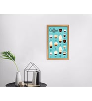BK Home Coffee Tasarımlı Dekoratif Retro Ahşap Tablo-15