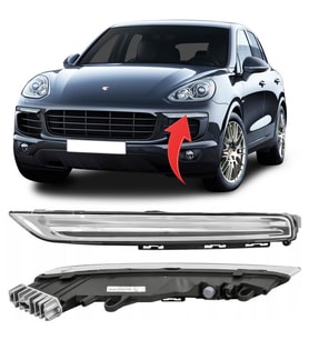 Porsche Cayenne Sol Gündüz Farı Led 2015-2017 95863118130