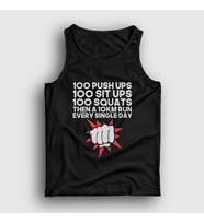 Presmono Unisex Siyah Workout Anime One Punch Man Atlet 240898tt