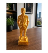 Çalışma Masası Aksesuarı Olarak 15 cm Atatürk Heykeli Dekoratif 3D Baskı Hediyelik