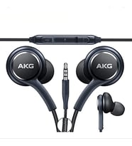 Samsung Galaxy S8 / S8 Plus / S10 için  AKG Kablolu Kulaklık (Siyah)