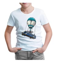 Fortnite - Bus Beyaz Çocuk Tshirt