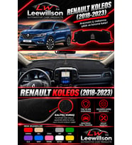Renault KOLEOS (2018-2023) Koruyucu TORPİDO KORUMA KORUYUCU Halısı Kılıfı