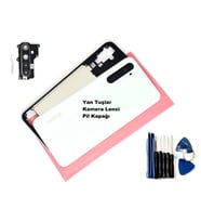 Oppo Reno 6 KASA Arka Pil Batarya Kapağı (TAMİR SETİ) BEYAZ