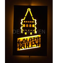 Galata Kulesi Led Işıklı Tablo