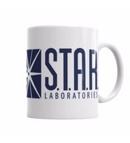 The Flash Star Lab  oo Kupa Bardak Porselen
