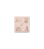 DBSanatevi Istanbul Kompozisyon Tablo 50 X 50 Cm