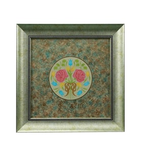 e38 EL İŞÇİLİĞİ TEZHİP TABLO 43*43 cm - 5591