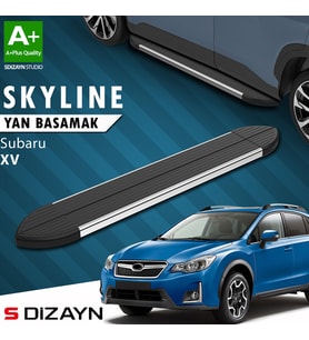 S-Dizayn Subaru XV Skyline Krom Yan Basamak 173 Cm 2011-2017 A+ Kalite