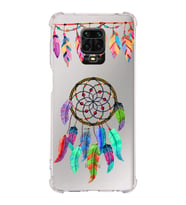 PrintiFy Xiaomi Redmi Note 9s Uyumlu Nazar Boncuğu 6 Baskılı Şeffaf Köşe Korumalı Antişok Kılıf