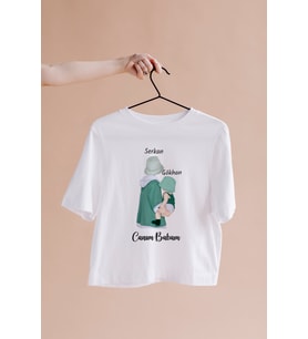 Canım Babam Tasarımlı Tişört Kişiye Özel ( Unisex - Büyük - Çocuk )