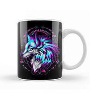 Wolf Lover Kupa Bardak Porselen