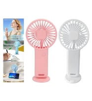 MİNİ FAN,TELEFON TUTUCU,PORTATİF EL VANTİLATÖRÜ 9,3x19cm USB ŞARJLI EL FANI