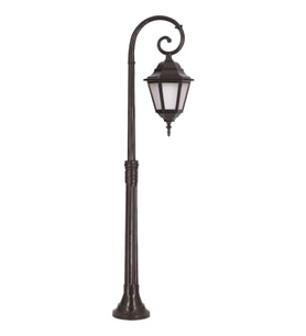 AVONNI BSU-68206-BSY-M2-B Siyah Boyalı Dış Mekan Aydınlatma E27 Aluminyum ABS Polikarbon Cam 33x23cm