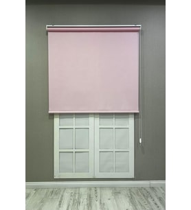 Stor Perde İthal Mat Polyester Pembe p1130