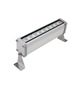 Sıva üstü Wallwasher lüks asil dekoratif ışık show gösteri aydınlatma dış duvar açık alan enerji tasarruflu tek renk Soğuk beyaz LED A-1003 30cm 9W