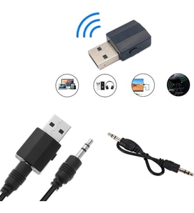 Hadron BT600 Aux Çıkışlı Bluetooh 5.0  Usb Alıcı Verici Dongle Adaptör 