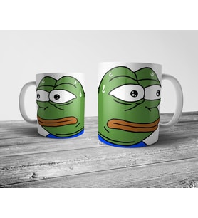Pixxa Twitch - MonkaS Emote Kupa Bardak Model 1