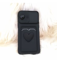 Iphone 14 Siyah Kalpli Telefon Kabı
