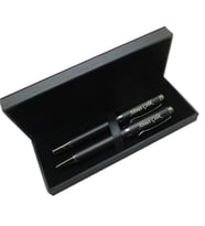 Signator® M460 Titanyum Mat Siyah Kalem Seti - Roller Kalem + Tükenmez Kalem  İsme Özel Kalem  Hediyelik Kalem (Karışık)