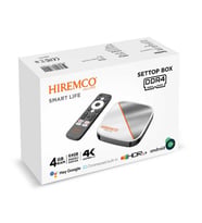 Hiremco Smart Life 4/64 Android Box (Beyaz-Gri)