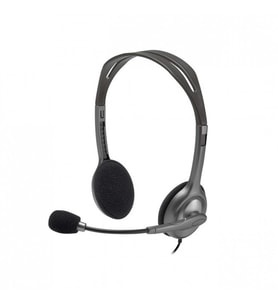 LOGITECH LOGITECH H111 GRI MİKROFONLU KULAKLIK 981-000593