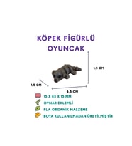 Köpek Figür - 3D Evcil Hayvan Mini Oyuncak