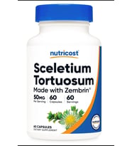Nutricost Sceletium Zembrin Calm-Z with Zembrin 50mg 60 Capsul ,USA MENŞEİ.3845 (Renksiz)