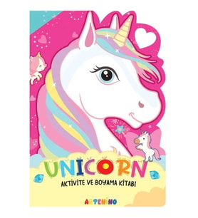 Unicorn - Aktivite ve Boyama Kitabı Serisi