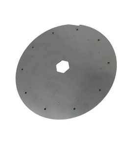Türkay Havalı Mibzer Kabak Ekim Diski 304 Kalite 10 Delik 3.5 mm