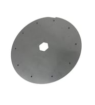 Türkay Havalı Mibzer Kabak Ekim Diski 304 Kalite 10 Delik 3.5 mm