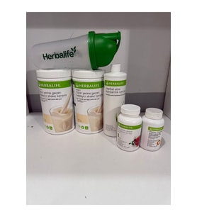 Ekonomik Başlangıç Seti - 1 2 VANILYALI SHAKE ALOE ÇAY THERMO SHAKER