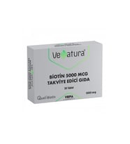 Biotin 5000mcg Takviye Edici Gıda 30 Tablet