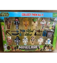 Minecraft 23 parça figür oyuncak