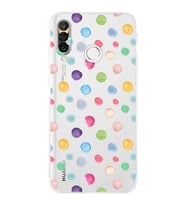PrintiFy Huawei P30 Lite ile Uyumlu Water Color 6  Kamera Korumalı Şeffaf  Kılıf