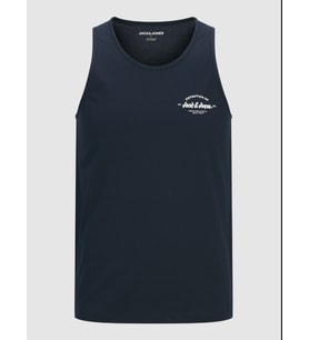 JACK JONES Yazı Armalı Erkek Spor Atlet 12288382 (Lacivert)