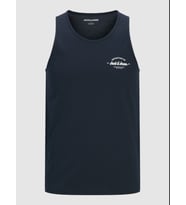 JACK JONES Yazı Armalı Erkek Spor Atlet 12288382 (Lacivert)