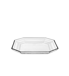 Decorium Canova 26x26 cm Cam Tabak 8-01080005 (Karışık)