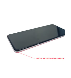 Xiaomi Redmi NOTE 9 PRO Uyumlu Lcd Ekran Dokunmatik Servis (ÇITALI BEYAZ)